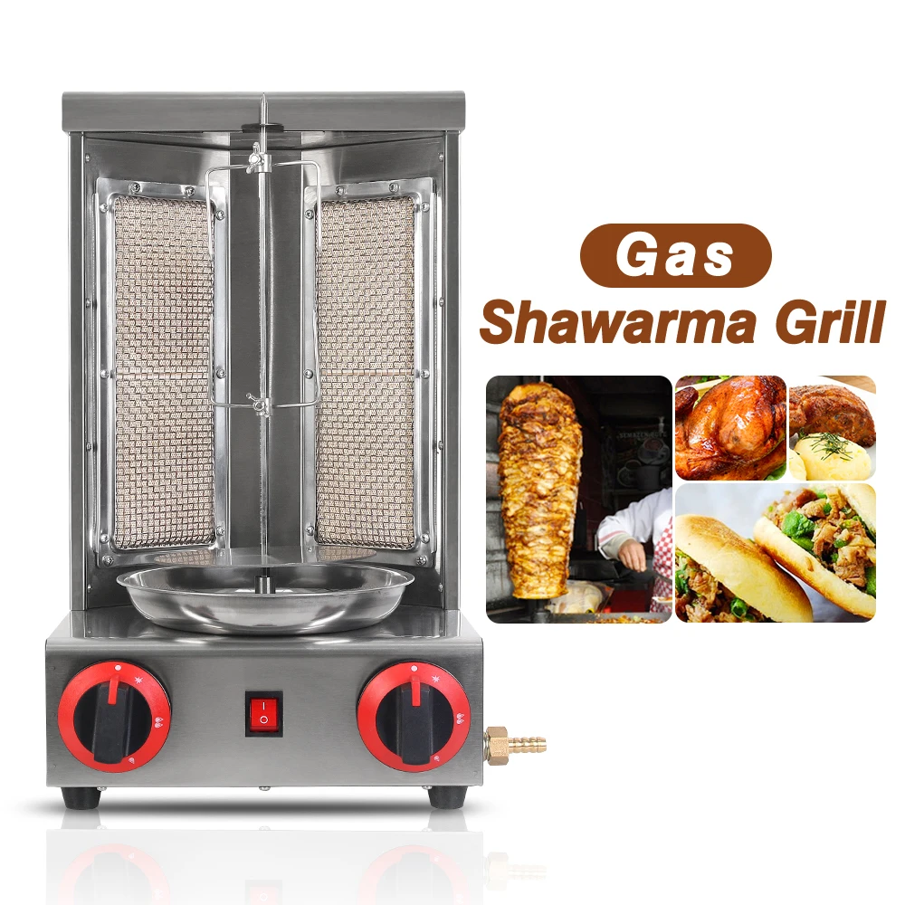 Гриль для барбекю LPG Shawarma, вертикальный гриль для барбекю из нержавеющей стали, 220-240 В
Гриль для барбекю LPG Shawarma, вертикальный гриль для барбекю из нержавеющей стали, 220-240 В