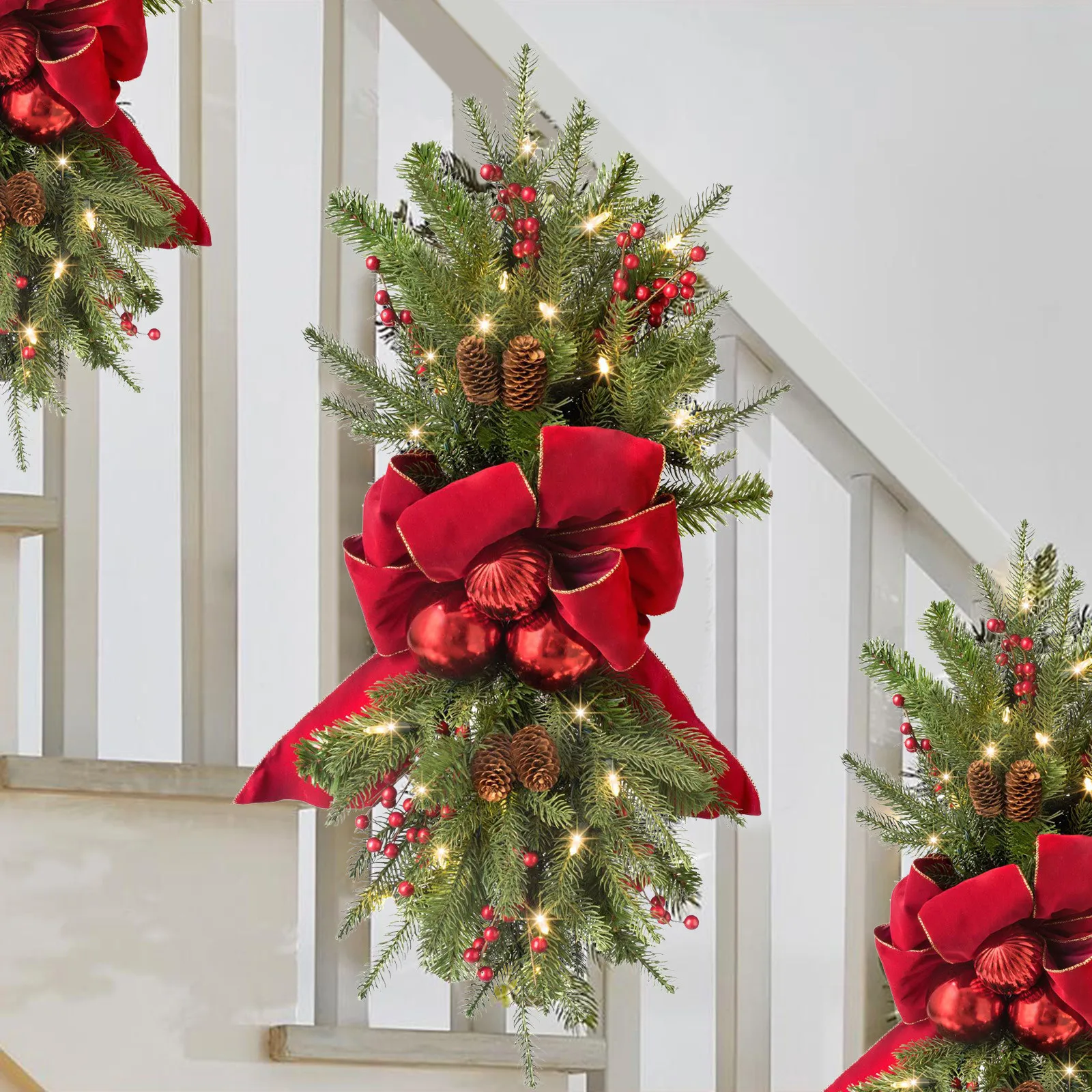 Wreaths for Front Door outside Year round LED Christmas Decorations Cordless Spring Porch Decorations Outdoor Fall Beach Decor
Wreaths for Front Door outside Year round LED Christmas Decorations Cordless Spring Porch Decorations Outdoor Fall Beach Decor