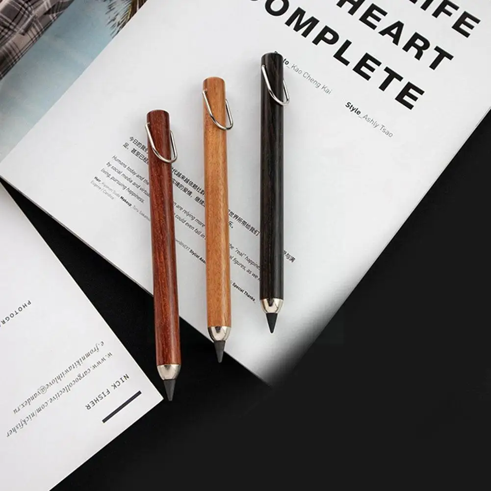 Unlimited Writing Eternal Pencil Wooden Without Ink Pen Supplies Pen Stationery Office Everlasting Pencil Business Signatur S9D5
Unlimited Writing Eternal Pencil Wooden Without Ink Pen Supplies Pen Stationery Office Everlasting Pencil Business Signatur S9D5