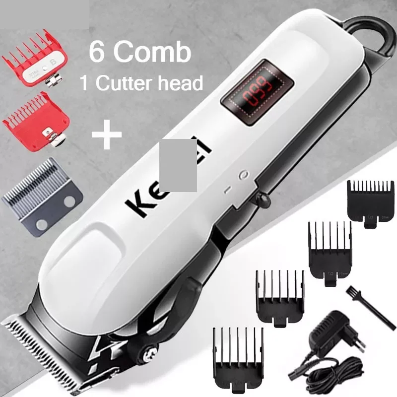 Electric Hair Clipper Hair Cutting maching Wireless Trimmer Men Professional clipper machine rechargeable hair cut barber
Electric Hair Clipper Hair Cutting maching Wireless Trimmer Men Professional clipper machine rechargeable hair cut barber