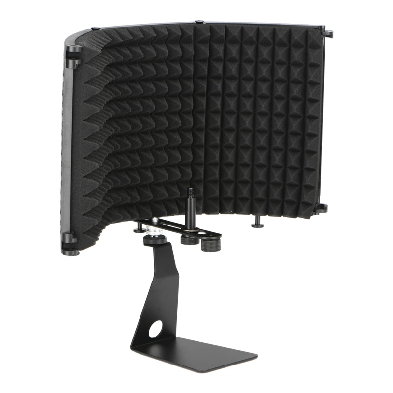 FREEBOSS Microphone Windscreen Shield Foldable Soundproof Screen 3/5 Panel Absorbing Acoustic Isolation Foam for BM800 FB-PS68
FREEBOSS Microphone Windscreen Shield Foldable Soundproof Screen 3/5 Panel Absorbing Acoustic Isolation Foam for BM800 FB-PS68
