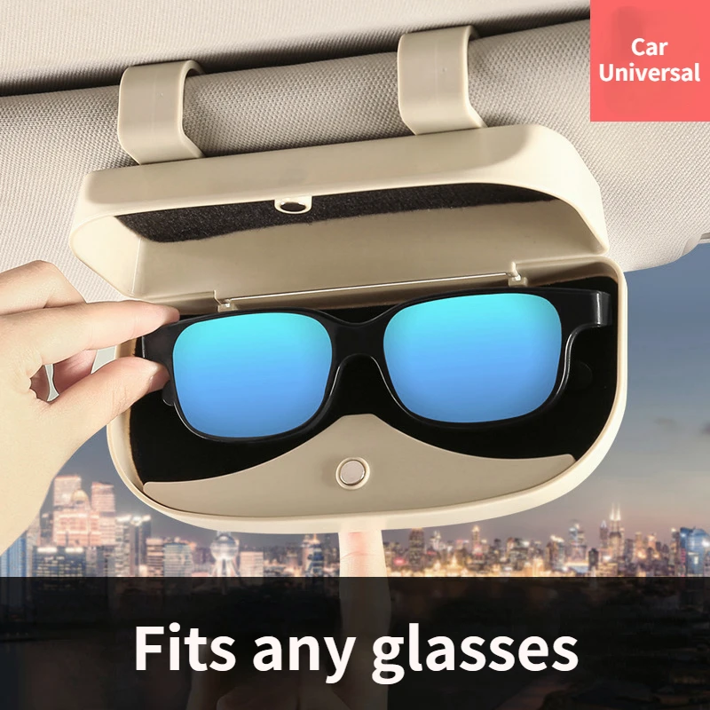 Car Glasses Case Sunglasses Storage Box Auto Interior Accessories Glasses Holder Sun Visor Automobiles Sunglasses Organizer
Car Glasses Case Sunglasses Storage Box Auto Interior Accessories Glasses Holder Sun Visor Automobiles Sunglasses Organizer