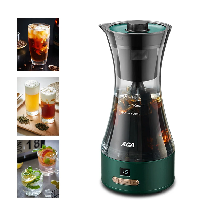 ACA Cold Brew American Coffee Maker Summer Cold Drink Scented Tea Iced Coffee Machine Automatic Extraction For Home Office
ACA Cold Brew American Coffee Maker Summer Cold Drink Scented Tea Iced Coffee Machine Automatic Extraction For Home Office