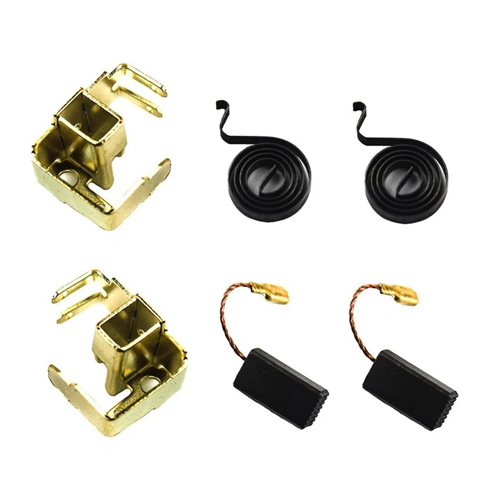 6Pcs Carbon Brush Set Adapt For GWS6-100 Angle Grinder Parts W Spring W Holder Grinder Carbon Brush Metal Tool Accessories
6Pcs Carbon Brush Set Adapt For GWS6-100 Angle Grinder Parts W Spring W Holder Grinder Carbon Brush Metal Tool Accessories