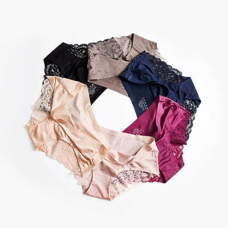 Soft Ice Silk Thongs Women Seamless Panties Solid Ultra-thin Sexy Lace Underwear Female Comfort Intimates Stringi Damskie
Soft Ice Silk Thongs Women Seamless Panties Solid Ultra-thin Sexy Lace Underwear Female Comfort Intimates Stringi Damskie