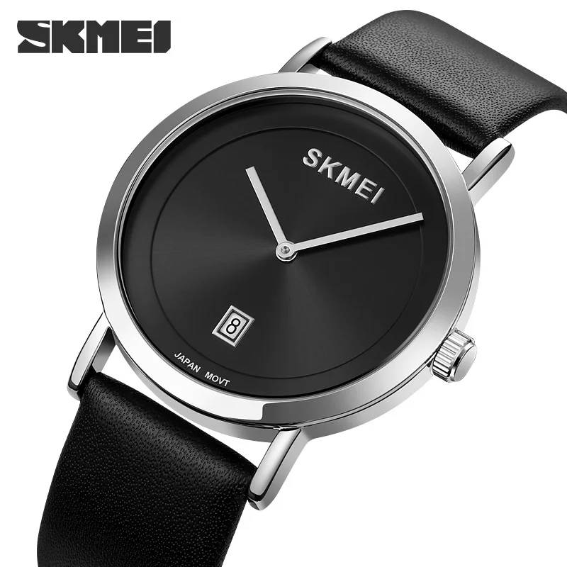 Fashion Quartz Watch Luxury Brand Skmei Men's Watches Simple Dial Calendar Watch For Man Original Design Leather Wristwatch
Fashion Quartz Watch Luxury Brand Skmei Men's Watches Simple Dial Calendar Watch For Man Original Design Leather Wristwatch