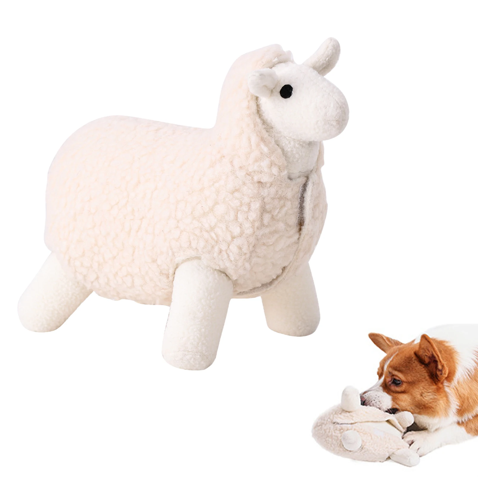 Plush Sheep Dog Toy Stuffed Animal Plush Puppy Toys Plush Sheep Toy Cute Soft Stuffed Puppy Toys Chew Training Supplies For
Plush Sheep Dog Toy Stuffed Animal Plush Puppy Toys Plush Sheep Toy Cute Soft Stuffed Puppy Toys Chew Training Supplies For
