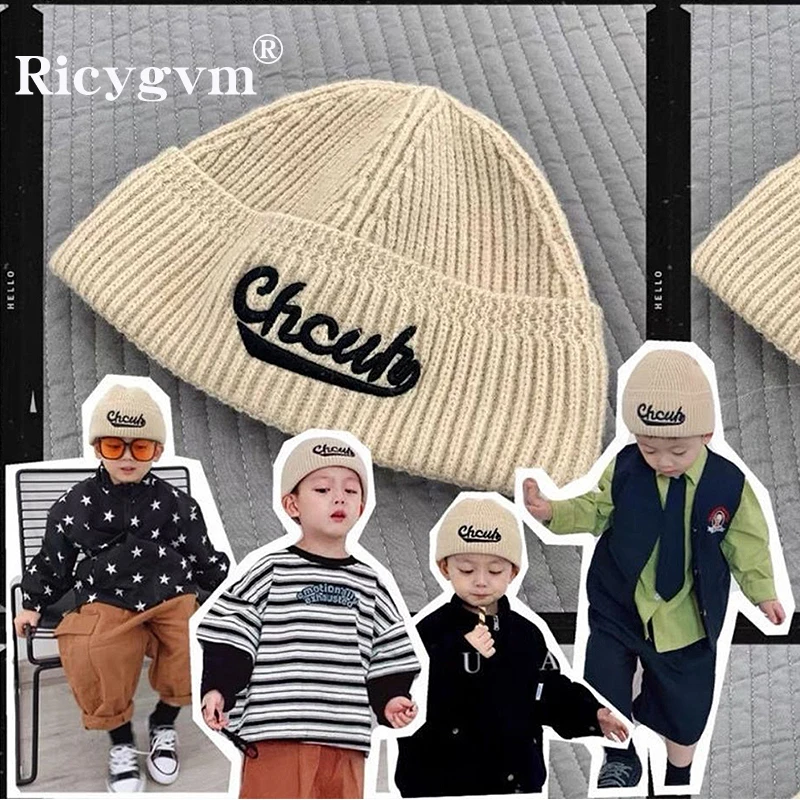 Korea Letter Children Beanie Solid Color Kids Woolen Knitted Hat Hip Hop Skullies Cap Boy Girl Autumn Winter Warm Crochet Bonnet
Korea Letter Children Beanie Solid Color Kids Woolen Knitted Hat Hip Hop Skullies Cap Boy Girl Autumn Winter Warm Crochet Bonnet