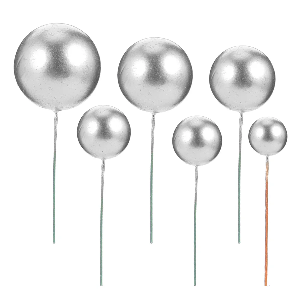Balls Cake Toppers Cake Insert Decoration Ball Birthday Cake Foam Ball DIY Cake Insert Picks Decoration Cake Accessory
Balls Cake Toppers Cake Insert Decoration Ball Birthday Cake Foam Ball DIY Cake Insert Picks Decoration Cake Accessory