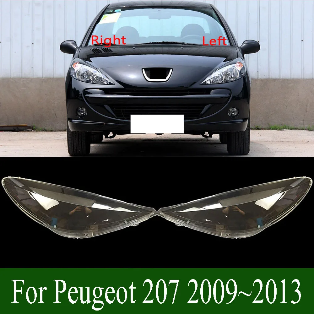 For Peugeot 207 2009~2013 Transparent Headlamp Shell Lampmask Lamp Shade Headlight Cover Replace The Original Lampshade
For Peugeot 207 2009~2013 Transparent Headlamp Shell Lampmask Lamp Shade Headlight Cover Replace The Original Lampshade