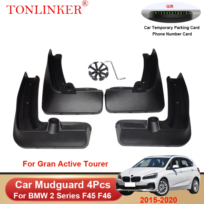 Брызговики передние и задние для BMW 2 серии Gran Active Tourer F45 F46 2015-2020
Брызговики передние и задние для BMW 2 серии Gran Active Tourer F45 F46 2015-2020