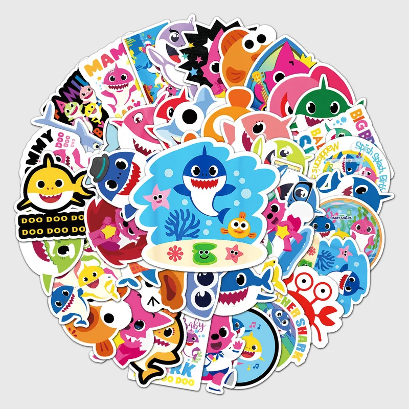 Cartoon Anime Baby Shark Stickers For Car Laptop Phone Case Fridge Scrapbook Decal Waterproof Graffiti Sticker Toys Kids Gifts
Cartoon Anime Baby Shark Stickers For Car Laptop Phone Case Fridge Scrapbook Decal Waterproof Graffiti Sticker Toys Kids Gifts
