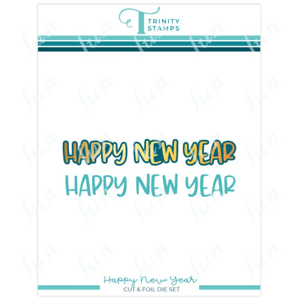 Happy New Year Metal Cut Hot Foil Plates Set for Diy Craft Making Greeting Card Scrapbooking Decoration Molds Embossing Template
Happy New Year Metal Cut Hot Foil Plates Set for Diy Craft Making Greeting Card Scrapbooking Decoration Molds Embossing Template