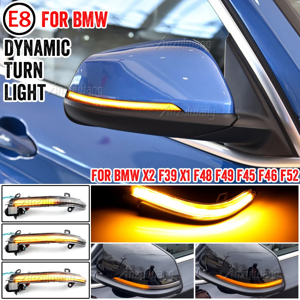 Для BMW X2 X1 F48 F49 1/2 Series F45 F46 F52 седан 2016-2018 поворотный индикатор для зеркала заднего вида светодиодный динамический сигнал поворота
Для BMW X2 X1 F48 F49 1/2 Series F45 F46 F52 седан 2016-2018 поворотный индикатор для зеркала заднего вида светодиодный динамический сигнал поворота
