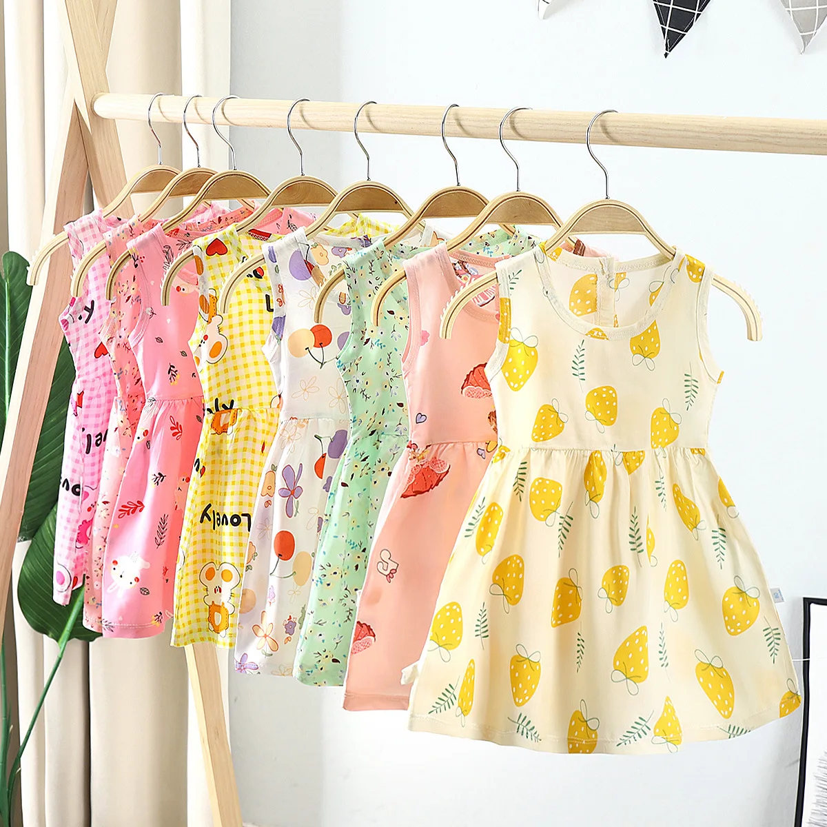 Girls Cotton Silk Dress Girls Princess Skirt Big Girl Baby Nightdress Kids Clothes Girls Floral Dress 2022 Summer New
Girls Cotton Silk Dress Girls Princess Skirt Big Girl Baby Nightdress Kids Clothes Girls Floral Dress 2022 Summer New