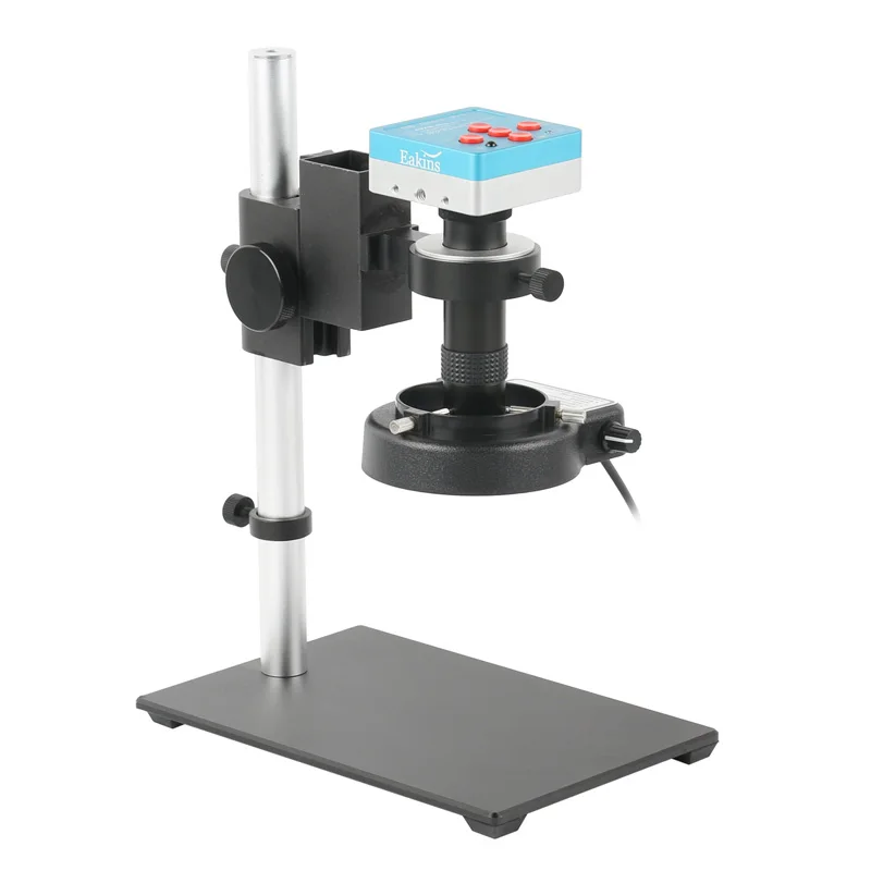 48MP 4K 1080P TF Video Recorder HDMI Industrial Video Microscope Camera 260X Zoom C-Mount Lens For Lab PCB Soldering Repair
48MP 4K 1080P TF Video Recorder HDMI Industrial Video Microscope Camera 260X Zoom C-Mount Lens For Lab PCB Soldering Repair