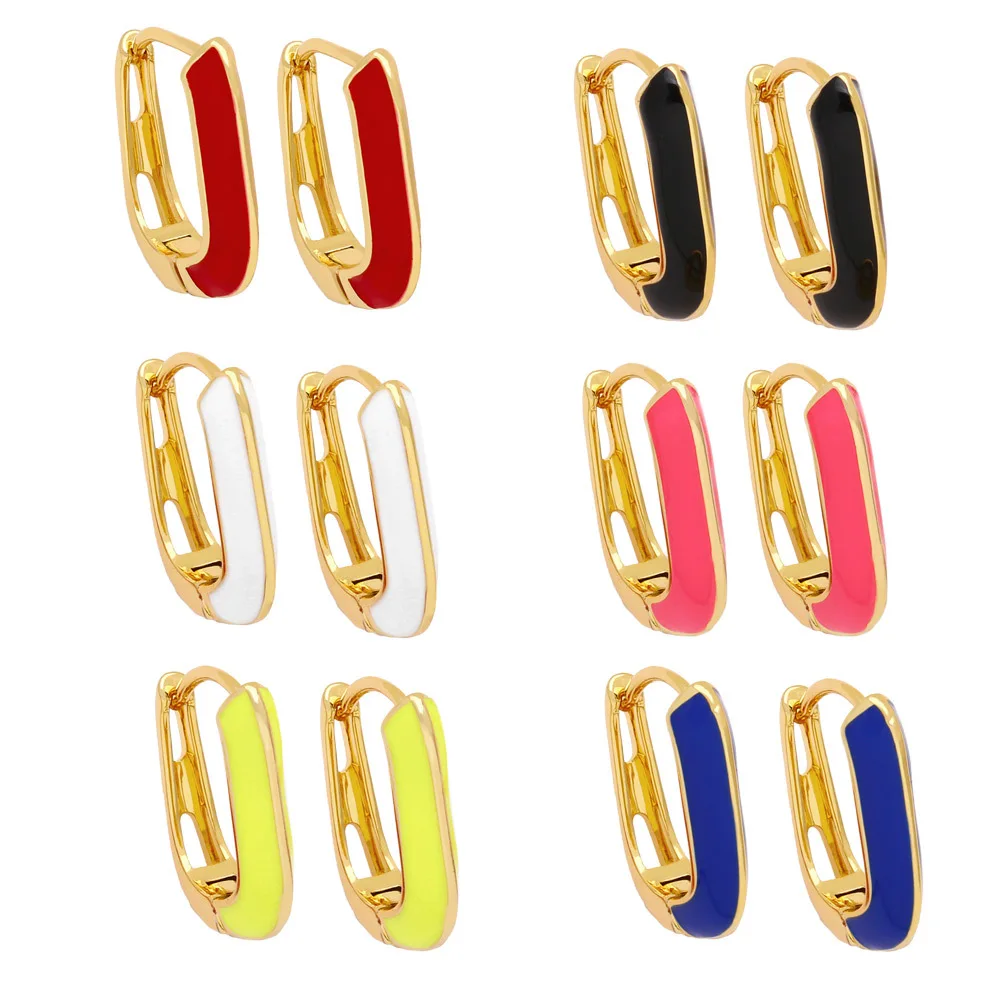 Drip U Gold Bronze Vintage INS Trend Simple Multi-color Geometric Elliptic Ring Pair of Earbuckle Earring Accessories Jewelry
Drip U Gold Bronze Vintage INS Trend Simple Multi-color Geometric Elliptic Ring Pair of Earbuckle Earring Accessories Jewelry