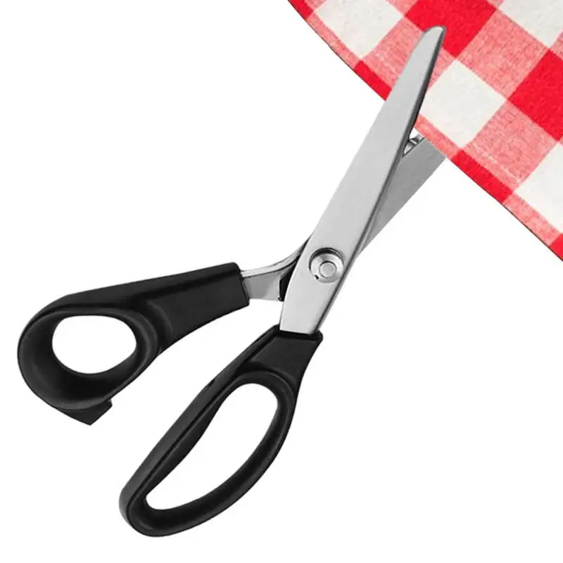 Pinking Shears Zigzag Scissors With Serrated Cutting Edge Decorative Edge Scissors Jagged Edge Scissors Sewing Pinking Shears
Pinking Shears Zigzag Scissors With Serrated Cutting Edge Decorative Edge Scissors Jagged Edge Scissors Sewing Pinking Shears