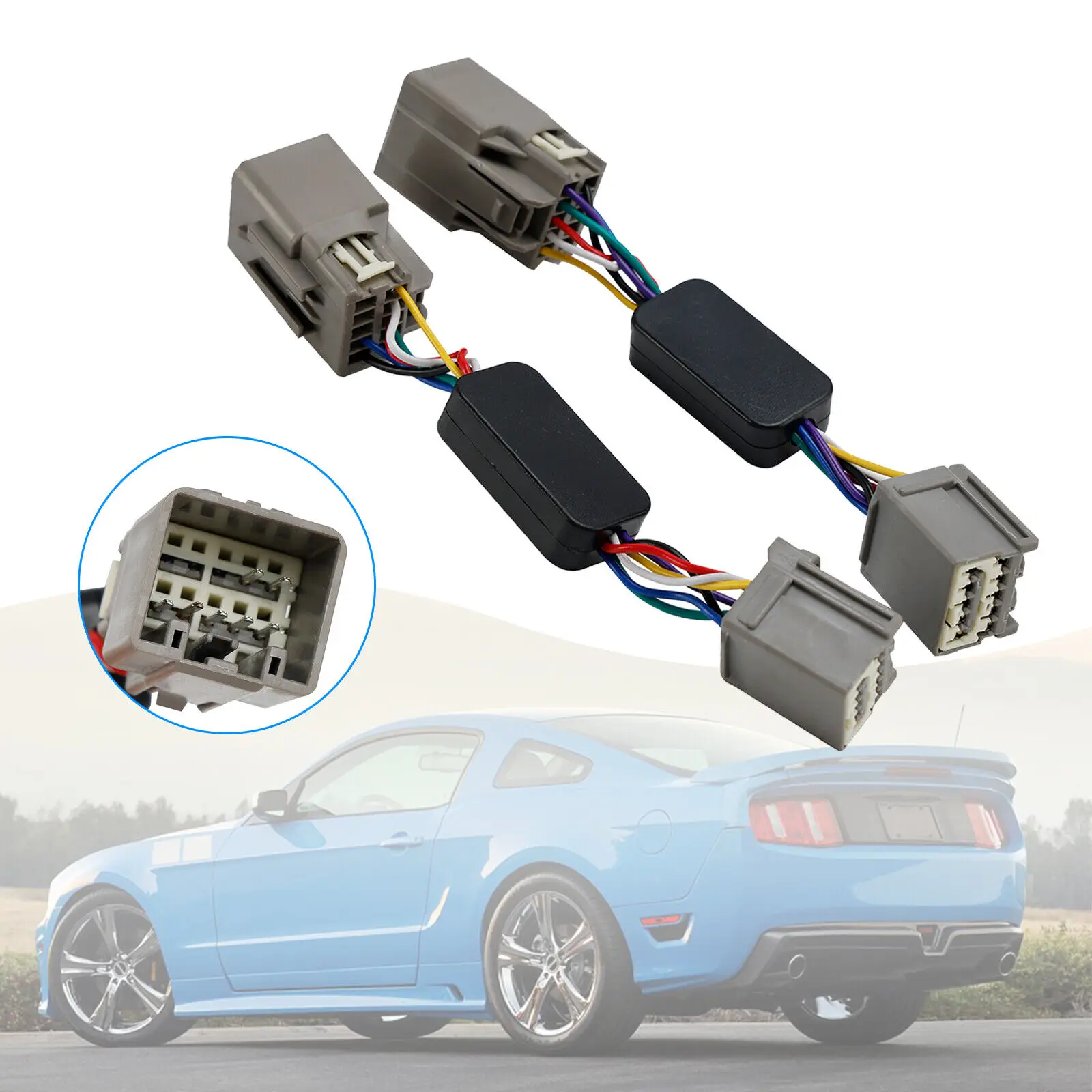 Комплект последовательного реле заднего фонаря DD3016 для Ford Mustang 2010-2022 гг.