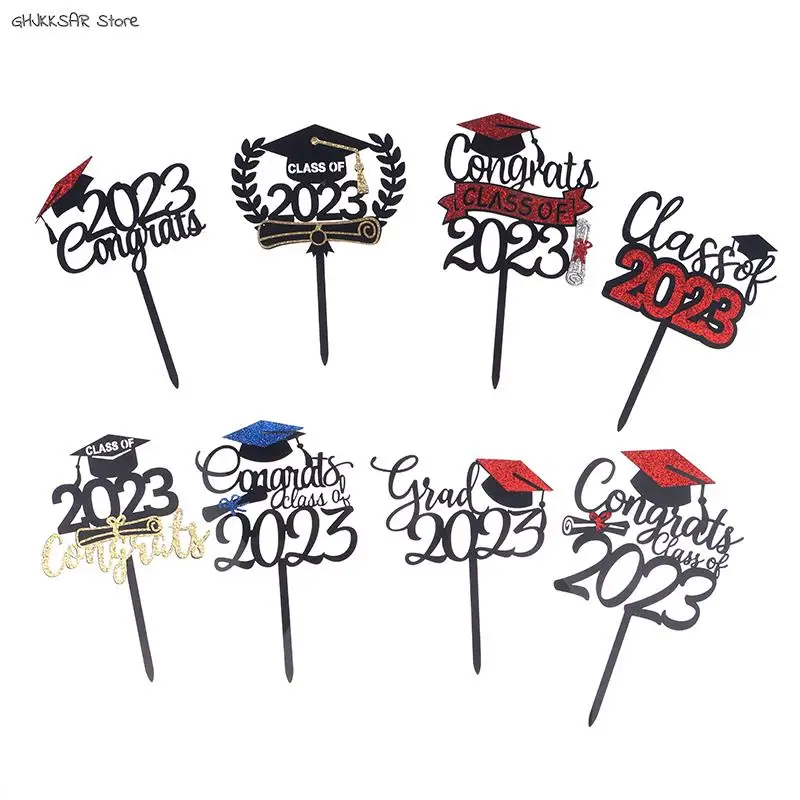 2023 Graduation Season Party Acrylic Cupcake Decoration Cake Topper Graduation Ceremony Cake Insert Decoration Supplies
2023 Graduation Season Party Acrylic Cupcake Decoration Cake Topper Graduation Ceremony Cake Insert Decoration Supplies