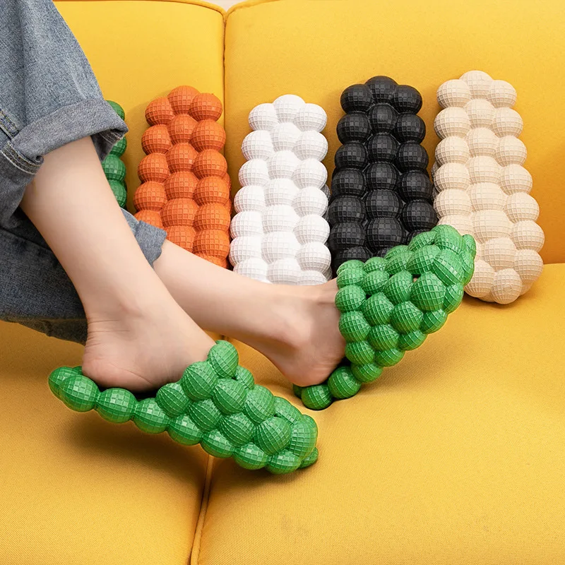 Netflix Summer Bubble Slippers Punk Wind Solid Color PVC Stepping Shit Sense Thick Bottom Couple Indoor Sandals
Netflix Summer Bubble Slippers Punk Wind Solid Color PVC Stepping Shit Sense Thick Bottom Couple Indoor Sandals