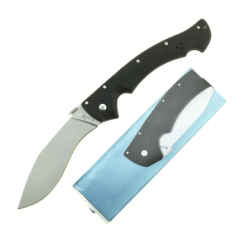 Cold Steel Rajah 2 Sharp Blade Tactical Folding Knife High Performance Hunting Camping Survival Multi Function EDC Tool
Cold Steel Rajah 2 Sharp Blade Tactical Folding Knife High Performance Hunting Camping Survival Multi Function EDC Tool