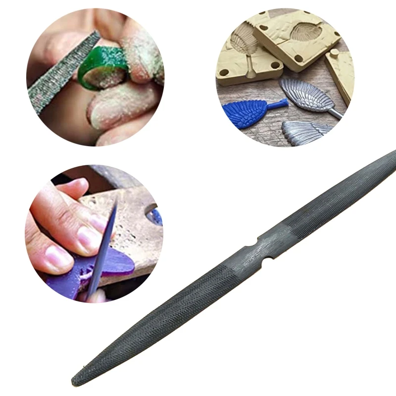 1 Pc 8 Inch Double Ended Half Round Wax File Jewelry Tool for Carving and Filing DIY Craft Making Accessories
1 Pc 8 Inch Double Ended Half Round Wax File Jewelry Tool for Carving and Filing DIY Craft Making Accessories