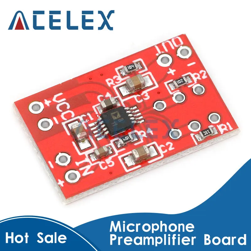 SSM2167 Microphone Preamplifier Board DC 3V-5V Low Noise COMP Compression Module Mono Amplifier Audio Sound Board
SSM2167 Microphone Preamplifier Board DC 3V-5V Low Noise COMP Compression Module Mono Amplifier Audio Sound Board
