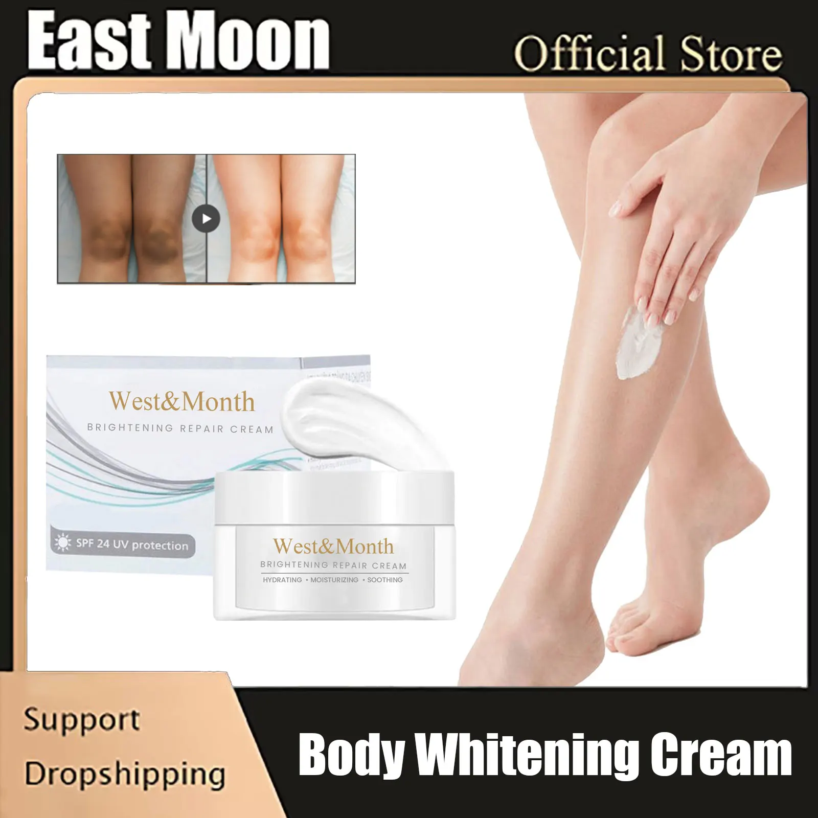 Whitening Cream Leg Armpit Lightening Knee Elbow Bleach Private Part Fade Pigment Remove Dullness Moisturizing Brightening Cream
Whitening Cream Leg Armpit Lightening Knee Elbow Bleach Private Part Fade Pigment Remove Dullness Moisturizing Brightening Cream