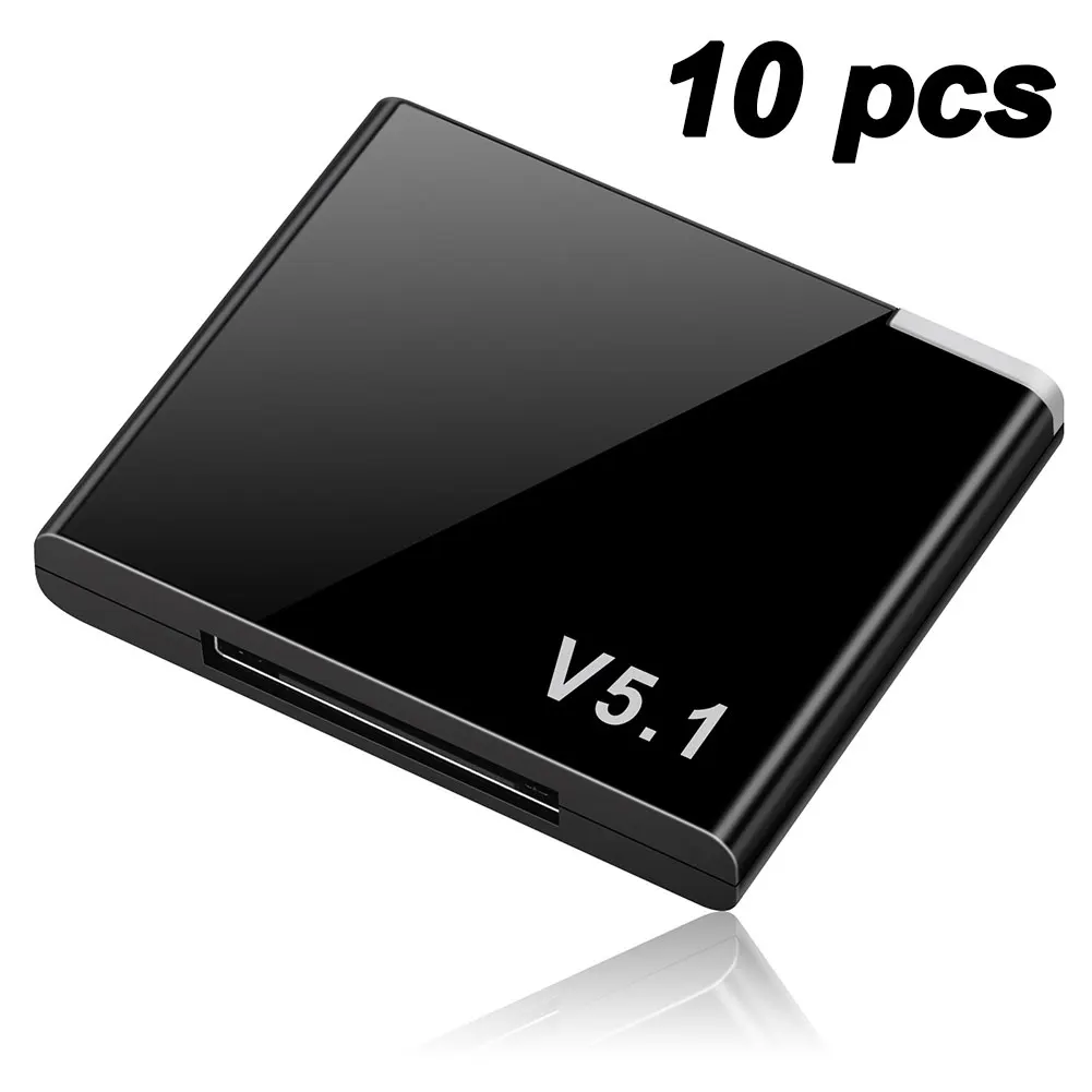 10PCS 30 Pin Bluetooth-compatible 5.1 Audio Receiver Music Mini Wireless Adapter Compatible For iPhone iTouch Analog Speaker
10PCS 30 Pin Bluetooth-compatible 5.1 Audio Receiver Music Mini Wireless Adapter Compatible For iPhone iTouch Analog Speaker