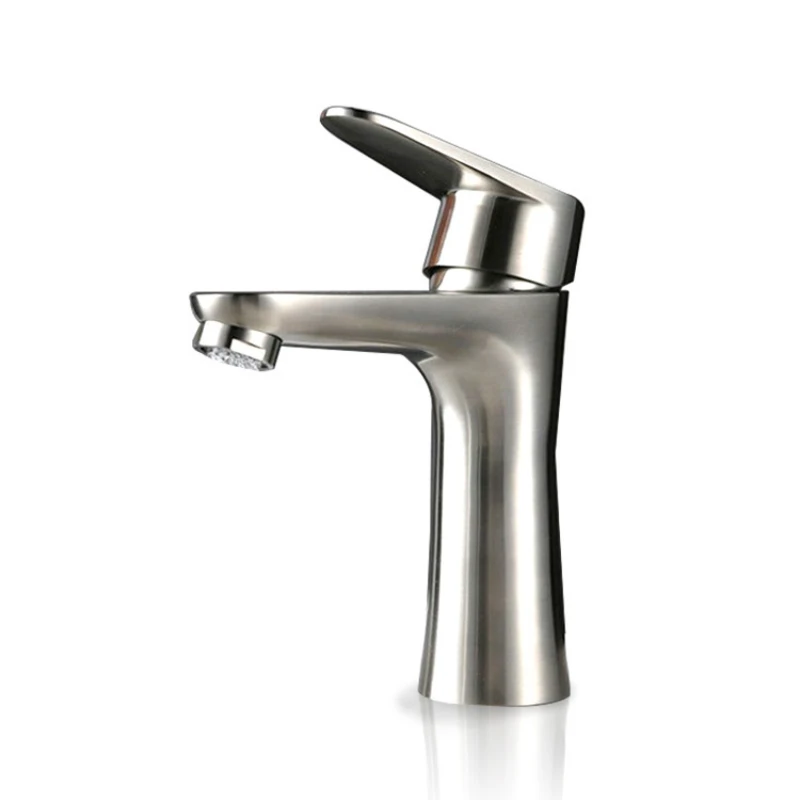 Смеситель из нержавеющей стали 304, смеситель для раковины с одним отверстием для горячей и холодной воды, смеситель для раковины с защитой от брызг
Смеситель из нержавеющей стали 304, смеситель для раковины с одним отверстием для горячей и холодной воды, смеситель для раковины с защитой от брызг