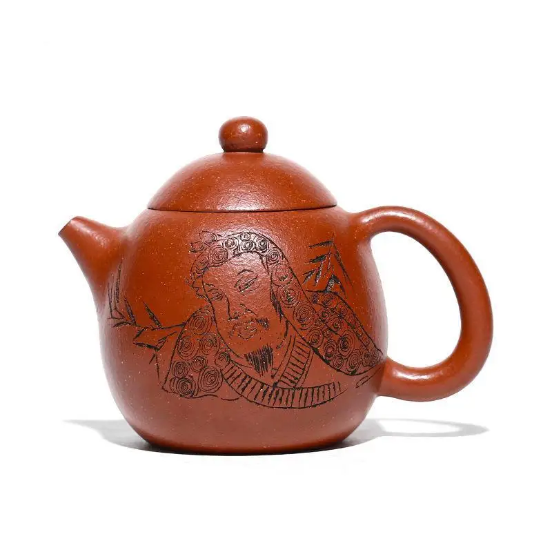 260ml Authentic Yixing Purple Clay Teapots Famous Handmade Dragon Egg Tea Pot Raw Ore Zisha Beauty Kettle Customized Tea Set
260ml Authentic Yixing Purple Clay Teapots Famous Handmade Dragon Egg Tea Pot Raw Ore Zisha Beauty Kettle Customized Tea Set