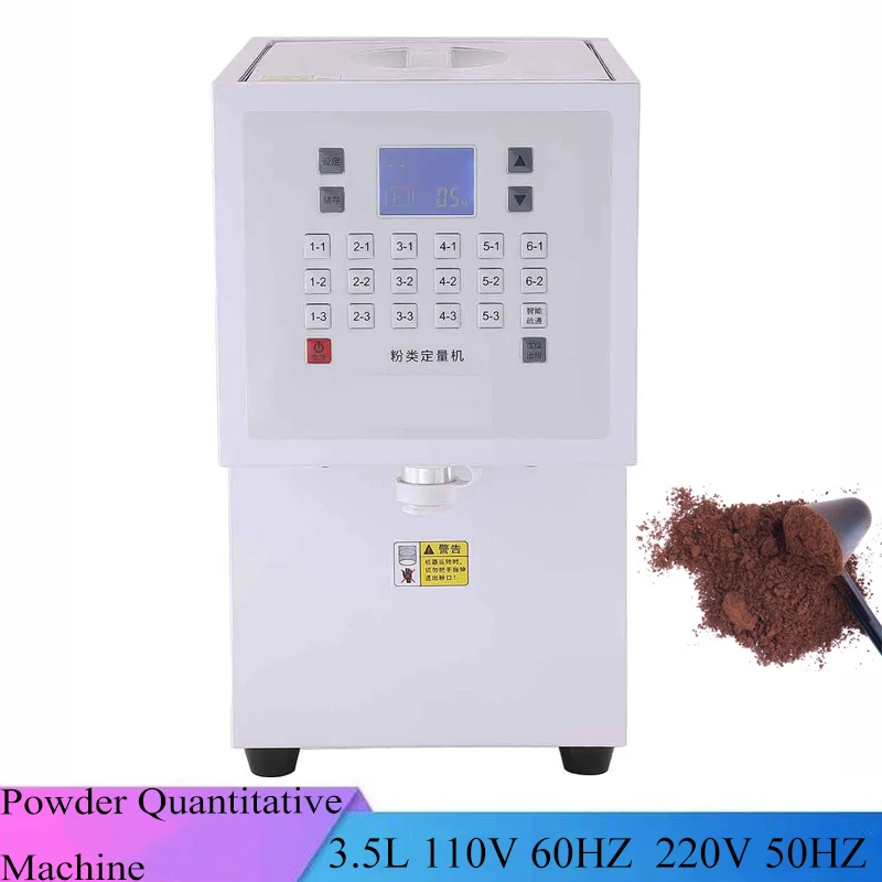 

Food Processor 3.5L Fruit Powder Quantitative Machine Filling Measuring Dispenser Dosing Metering Quantifier With Cocoa Coffee