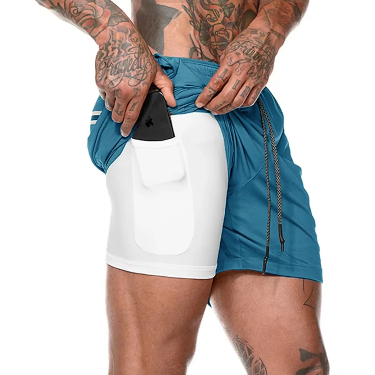2022 Summer New Camo Running Double Layer Shorts Basketball Training Jogging 2-in-1 Quick Dry Breathable Men's Gym Sports Shorts
2022 Summer New Camo Running Double Layer Shorts Basketball Training Jogging 2-in-1 Quick Dry Breathable Men's Gym Sports Shorts