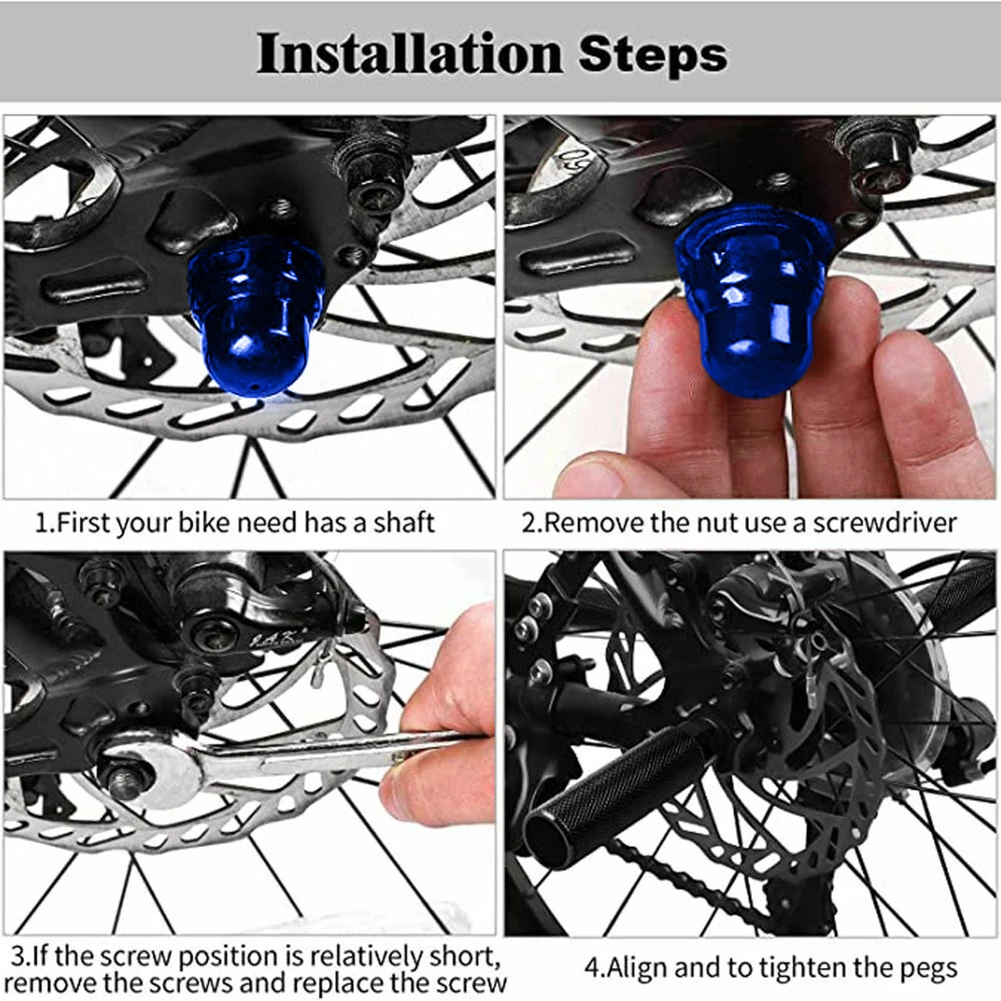 Brand New Bike Pegs 100x28MM Accessories Aluminum Alloy Anti-skid Multi-color Optional Parts For 3/8 Inch Axles
Brand New Bike Pegs 100x28MM Accessories Aluminum Alloy Anti-skid Multi-color Optional Parts For 3/8 Inch Axles