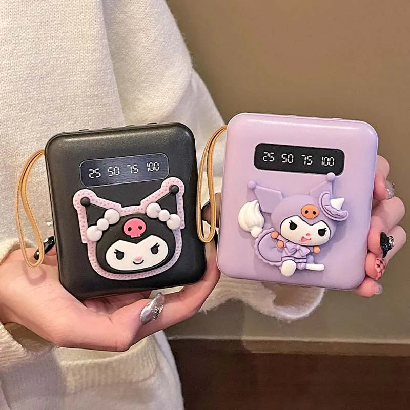Sanrio Kuromi Kawaii 5000Mah Power Banks Cute Cartoon Girl Mini Portable Spare Powerbanks for Iphone Android 4In1 Charging Cable
Sanrio Kuromi Kawaii 5000Mah Power Banks Cute Cartoon Girl Mini Portable Spare Powerbanks for Iphone Android 4In1 Charging Cable