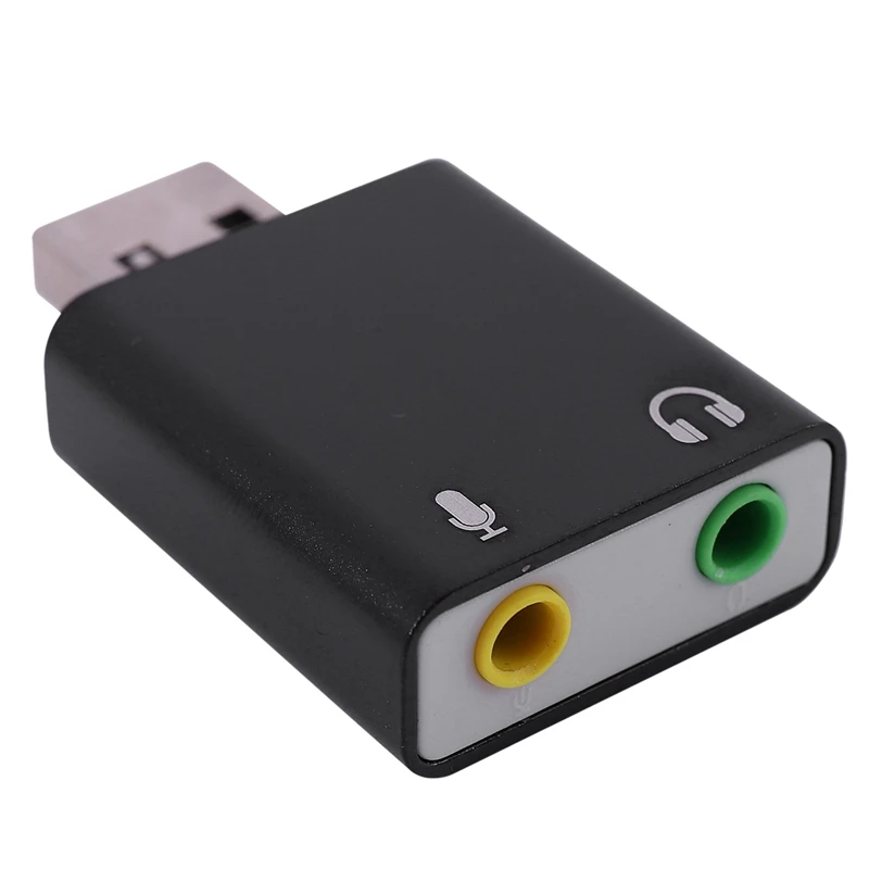 3X 7.1-Channel Aluminum Alloy USB Sound Card Computer External Sound Card USB7.1 Sound Card Analog Sound Card 
3X 7.1-Channel Aluminum Alloy USB Sound Card Computer External Sound Card USB7.1 Sound Card Analog Sound Card