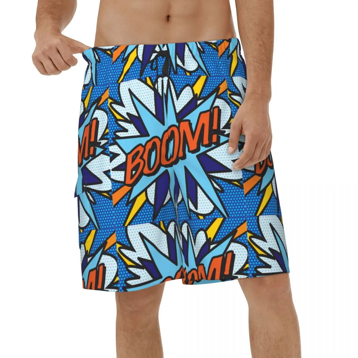BOOM Comic Book Pop Art Modern Fun Retro Shorts 3D Men's Swimming Shorts Printed Male Beach Board Shorts
BOOM Comic Book Pop Art Modern Fun Retro Shorts 3D Men's Swimming Shorts Printed Male Beach Board Shorts