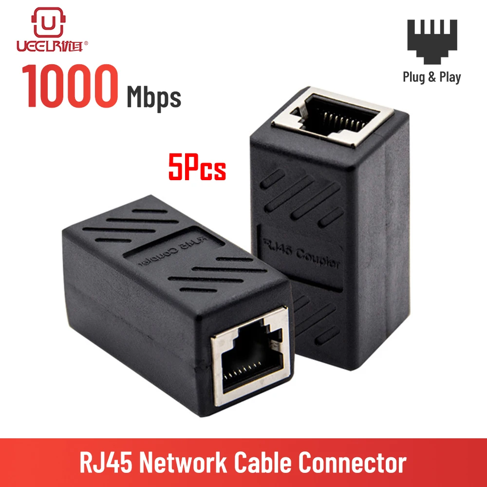 Соединитель RJ45, Сетевой удлинитель, Ethernet-кабель RJ45, удлинитель, адаптер, гигабитный интерфейс, разъем «гнездо-гнездо» для сети
Соединитель RJ45, Сетевой удлинитель, Ethernet-кабель RJ45, удлинитель, адаптер, гигабитный интерфейс, разъем «гнездо-гнездо» для сети