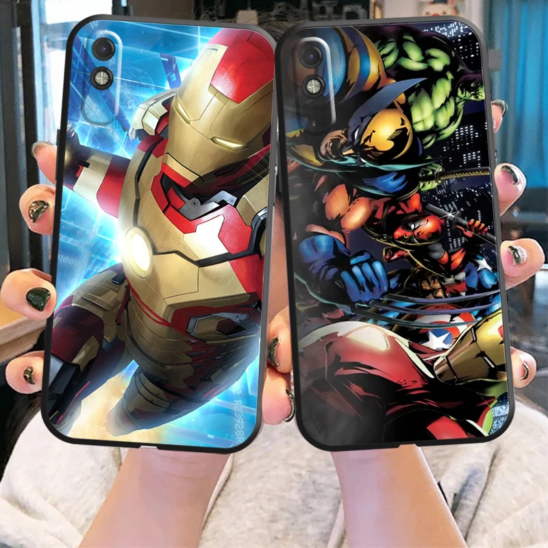 Popular Marvel Phone Case For Xiaomi Redmi 7 8 9 9A 9C 9T Note 9 9T 9S 10 10 Pro 10S Silicone Cover Black Liquid Silicon Back
Popular Marvel Phone Case For Xiaomi Redmi 7 8 9 9A 9C 9T Note 9 9T 9S 10 10 Pro 10S Silicone Cover Black Liquid Silicon Back