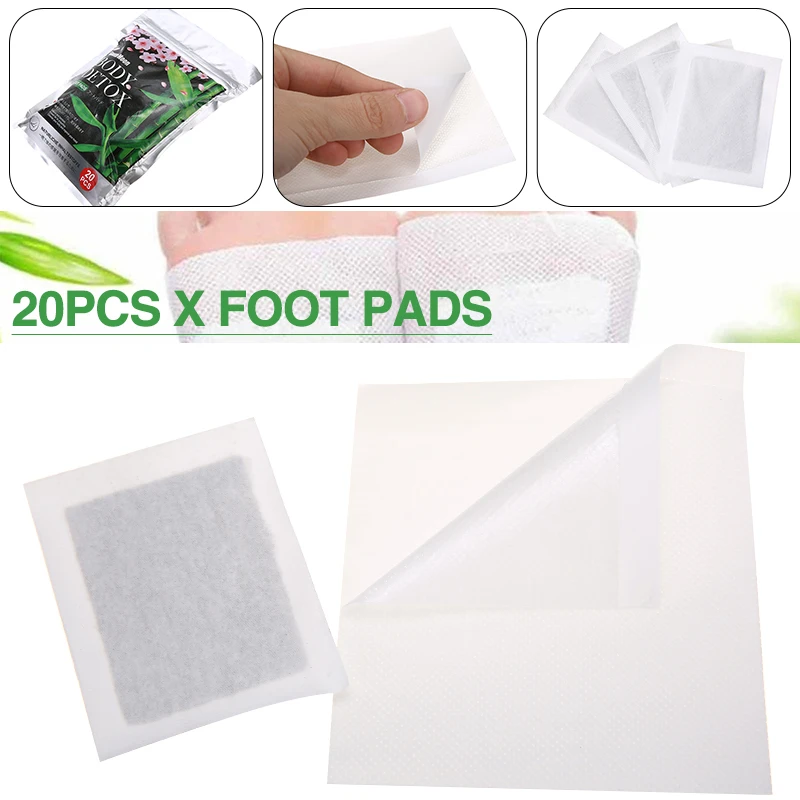20 Pcs Foot Pads Deep Cleansing Patch Organic Herbal Care for Stress Pain Relief Deep Sleep Body Toxins Feet Slimming Sticker
20 Pcs Foot Pads Deep Cleansing Patch Organic Herbal Care for Stress Pain Relief Deep Sleep Body Toxins Feet Slimming Sticker