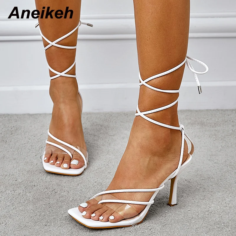 Модные однотонные женские босоножки Aneikeh из искусственной кожи с узкими ремешками и квадратным закрытым носком, пикантные офисные босоножк...
Модные однотонные женские босоножки Aneikeh из искусственной кожи с узкими ремешками и квадратным закрытым носком, пикантные офисные босоножк...