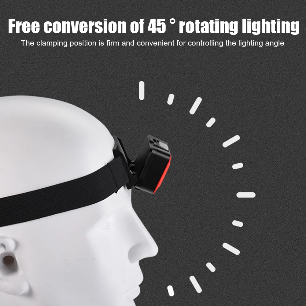 COB LED Headlight Flashlight Battery Powered Waterproof Head Lamp Flashlight 3 Modes Head Light Portable Rotating for Fishing
COB LED Headlight Flashlight Battery Powered Waterproof Head Lamp Flashlight 3 Modes Head Light Portable Rotating for Fishing