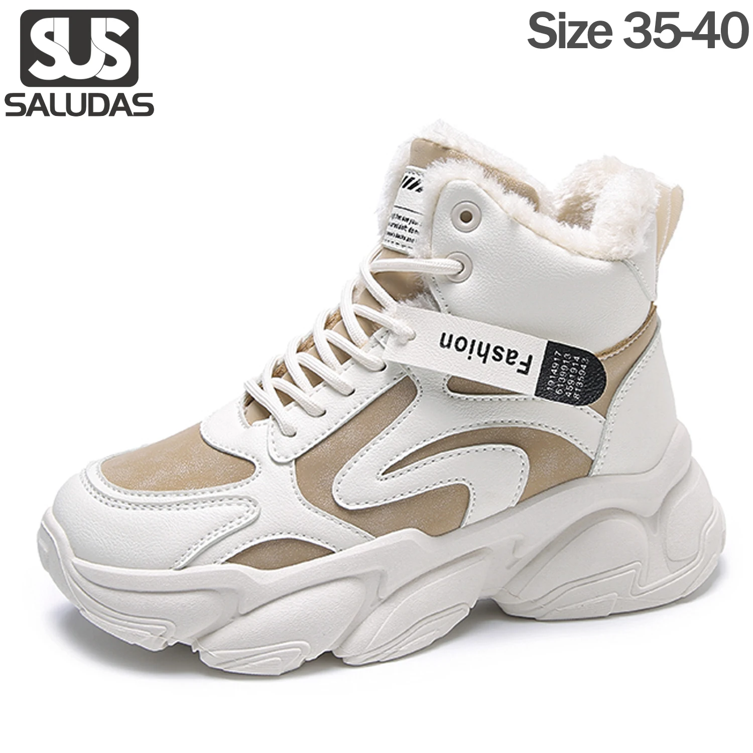 SALUDAS Inter Classic Fashion Female Shoes Warm Plush Winter Shoes Women Snow Boots Anti-slip Work Boots Women Casual Shoes
SALUDAS Inter Classic Fashion Female Shoes Warm Plush Winter Shoes Women Snow Boots Anti-slip Work Boots Women Casual Shoes