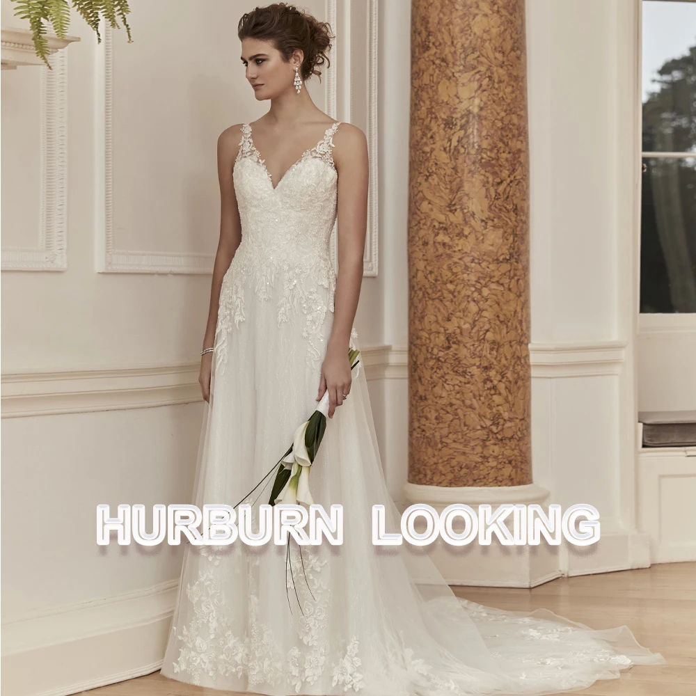 HERBURN Mermaid Wedding Dresses For Women Backless Sexy Fashion V-Neck Goddess Stylish Modern Customizable Vestidos De Novia
HERBURN Mermaid Wedding Dresses For Women Backless Sexy Fashion V-Neck Goddess Stylish Modern Customizable Vestidos De Novia