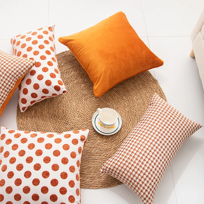 Chenille Jacquard Houndstooth Throw Pillow Case Solid Color Cushion Cover For Home Decorative Sofa Bed Chair Pillowcases
Chenille Jacquard Houndstooth Throw Pillow Case Solid Color Cushion Cover For Home Decorative Sofa Bed Chair Pillowcases
