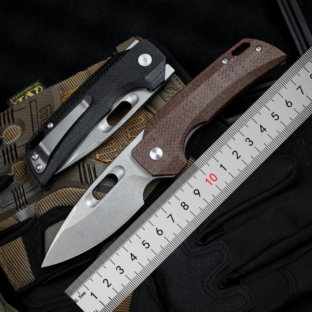 DICORIA Pterosaur-K Folding Knife K110 Blade Linen + Steel Lining Handle Hunting Tactical Survival Outdoor EDC Tools
DICORIA Pterosaur-K Folding Knife K110 Blade Linen + Steel Lining Handle Hunting Tactical Survival Outdoor EDC Tools