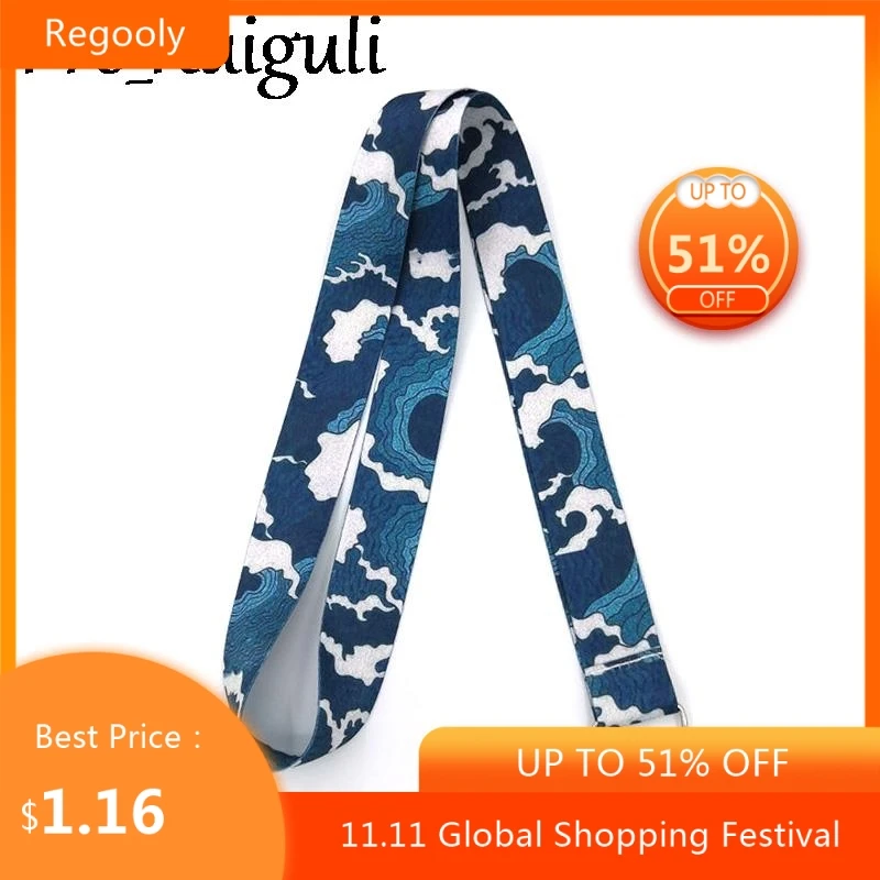 Hokusai Waves Vintage anime movie Neck Strap Lanyards ID badge card holder keychain Mobile Phone Strap Gift webbing
Hokusai Waves Vintage anime movie Neck Strap Lanyards ID badge card holder keychain Mobile Phone Strap Gift webbing