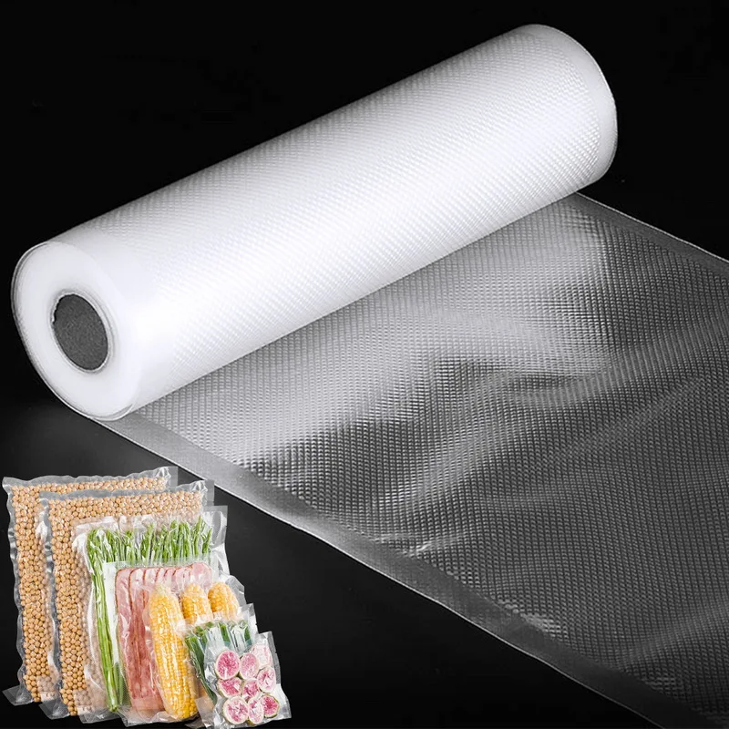 

Storage Meat Vacuum Fresh Bags Food Dishwasher Food For 500cm/rolls Vacuum Bag Bags Reusable Veggies Safe Sealer Freezer Fruit