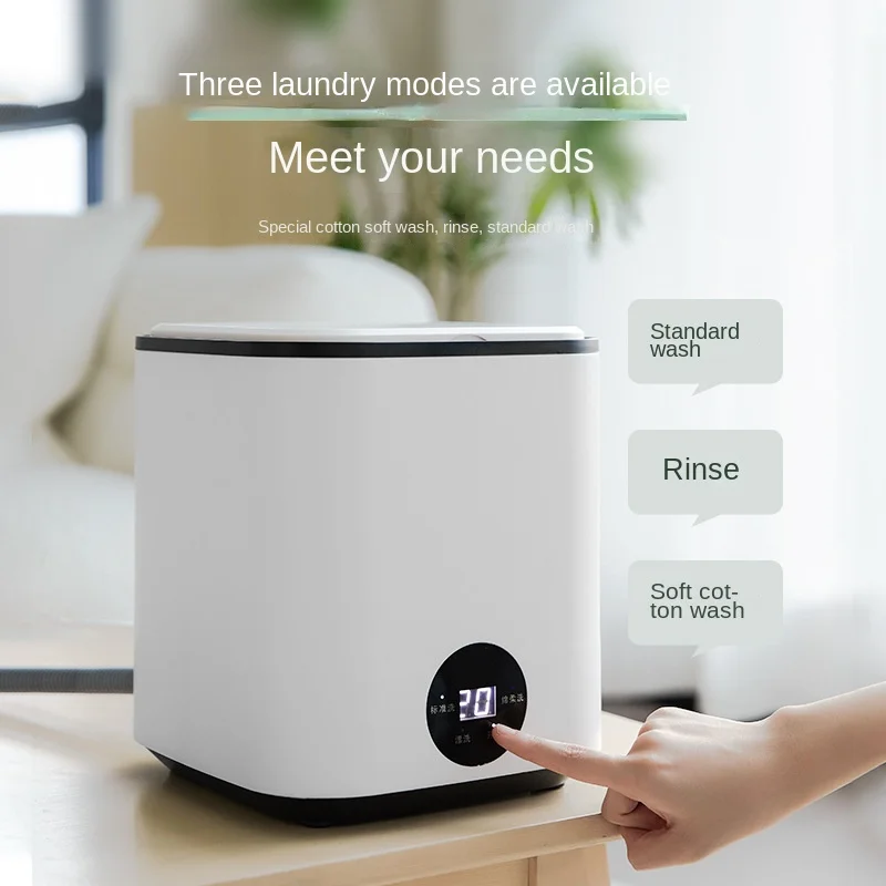 2023 New Mini Washing Machine Underwear Washing Machine Small Underwear Washing Machine Lazy Man Socks Washing Machine
2023 New Mini Washing Machine Underwear Washing Machine Small Underwear Washing Machine Lazy Man Socks Washing Machine